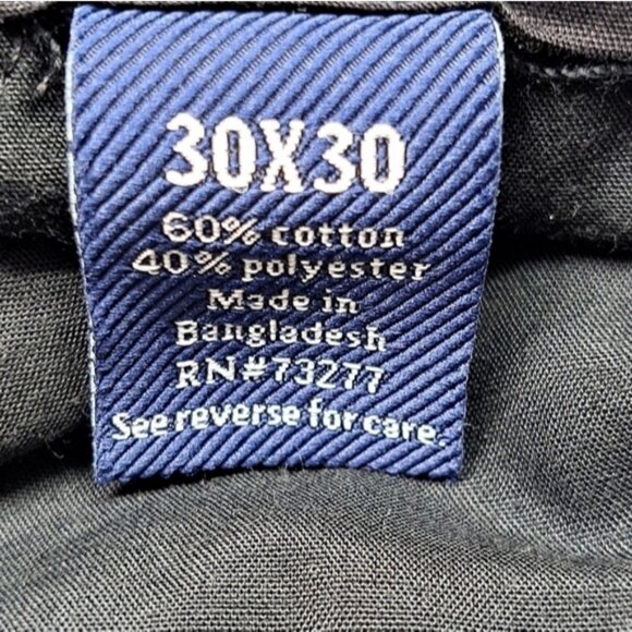 Croft & Barrow Men's Grey Pants Size 30x30 - Picture 6 of 6